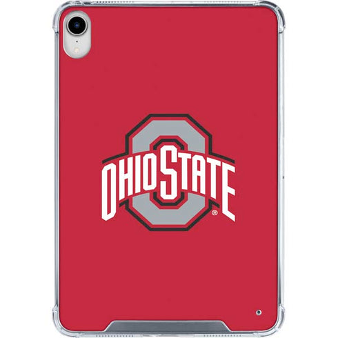 Ohio State University Buckeyes Red Logo iPad 11th Gen (2025) Clear Case