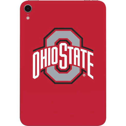 Ohio State University Buckeyes Red Logo Apple iPad Mini Skin