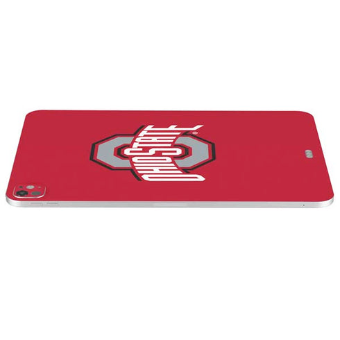 Ohio State University Buckeyes Red Logo iPad Pro 13in M4 (2024) Skin