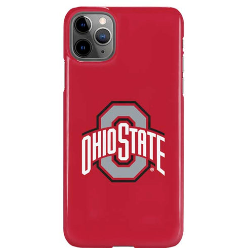 Ohio State University Buckeyes Red Logo iPhone Cases