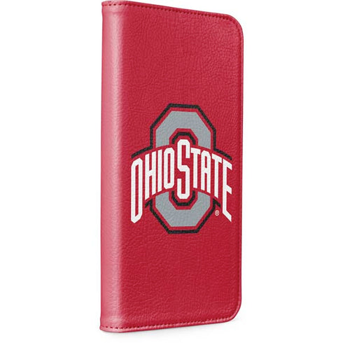 Ohio State University Buckeyes Red Logo iPhone 13 Folio Case
