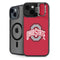 Ohio State University Buckeyes Red Logo iPhone 14 Plus Kickstand Case