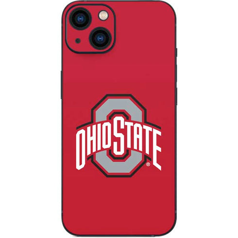 Ohio State University Buckeyes Red Logo iPhone Skins