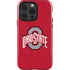 Ohio State University Buckeyes Red Logo iPhone 15 Pro Impact Case