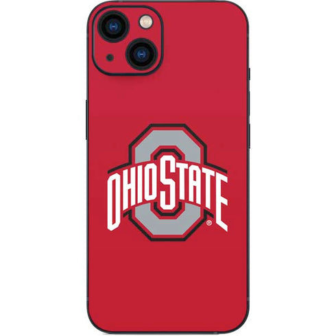 Ohio State University Buckeyes Red Logo iPhone 15 Skin
