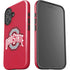 Ohio State University Buckeyes Red Logo iPhone 16 Impact Case