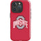 Ohio State University Buckeyes Red Logo iPhone 16 Pro Impact Case