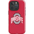 Ohio State University Buckeyes Red Logo iPhone 16 Pro Impact Case