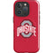 Ohio State University Buckeyes Red Logo iPhone 16 Pro Max Magsafe Impact Case