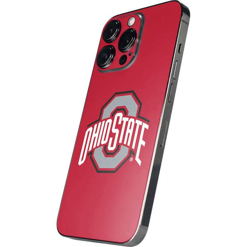 Ohio State University Buckeyes Red Logo iPhone 16 Pro Skin