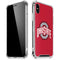 Ohio State University Buckeyes Red Logo iPhone X/XS Clear Case