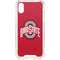 Ohio State University Buckeyes Red Logo iPhone XS Clear Case