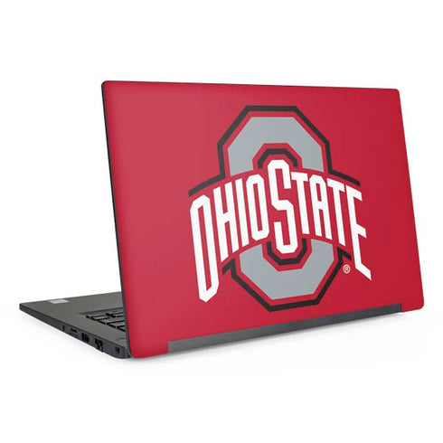 Ohio State University Buckeyes Red Logo Dell Latitude Skin