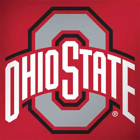 Ohio State University Buckeyes Red Logo MacBook Skins