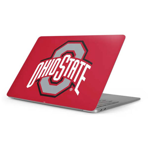Ohio State University Buckeyes Red Logo Apple MacBook Pro 16-inch Skin