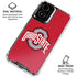 Ohio State University Buckeyes Red Logo Moto G Power 5G (2024) Clear Case