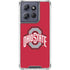 Ohio State University Buckeyes Red Logo Moto G Power 5G (2025) Clear Case