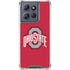 Ohio State University Buckeyes Red Logo Moto G Stylus 5G (2025) Clear Case