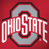 Ohio State University Buckeyes Red Logo PlayStation 4 Gold Wireless Headset Skin