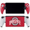 Ohio State University Buckeyes Red Logo PlayStation Portal Remote Player Skin