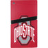 Ohio State University Buckeyes Red Logo PS5 Pro Disk Console Skin