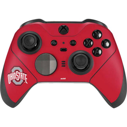 Ohio State University Buckeyes Red Logo Xbox One Skins