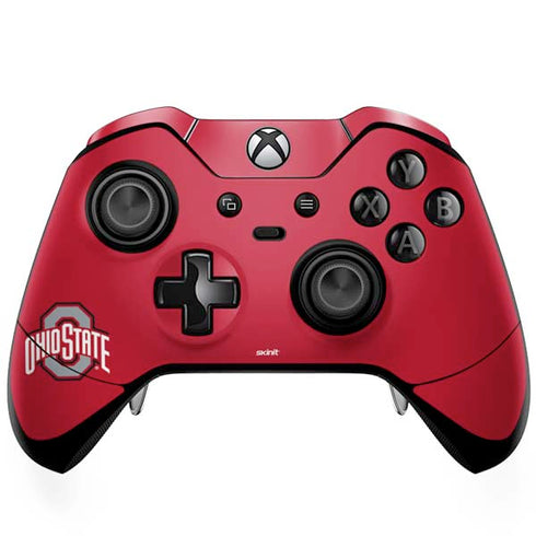 Ohio State University Buckeyes Red Logo Xbox One Skins