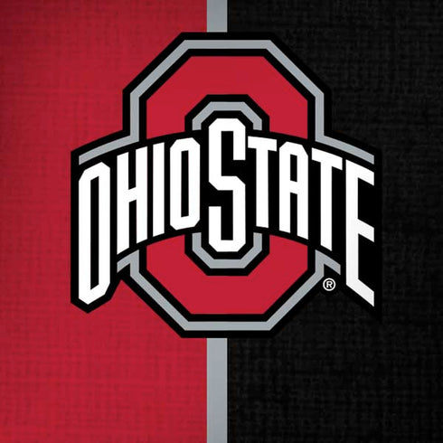 Ohio State University OSU Buckeyes Split Amazon Echo Skin