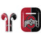 Ohio State University OSU Buckeyes Split Apple AirPods Skin