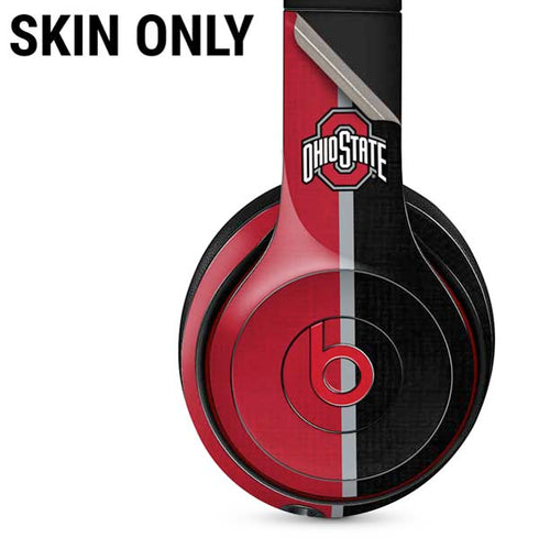 Ohio State University OSU Buckeyes Split Beats Solo 3 Wireless Skin