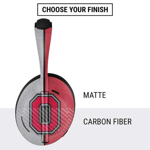 Ohio State University OSU Buckeyes Split Bose Noise Cancelling Headphones 700 Skin