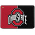 Ohio State University OSU Buckeyes Split HP Chromebook Skin