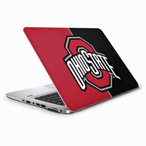 Ohio State University OSU Buckeyes Split HP Elitebook Skin