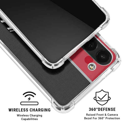 Ohio State University OSU Buckeyes Split Galaxy A13 5G Clear Case