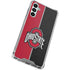 Ohio State University OSU Buckeyes Split Galaxy A14 5G Clear Case