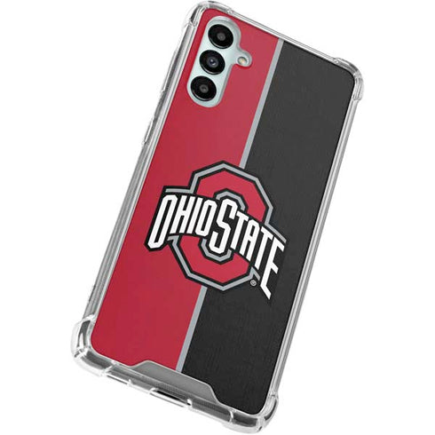 Ohio State University OSU Buckeyes Split Galaxy A15 5G Clear Case
