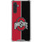 Ohio State University OSU Buckeyes Split Galaxy A17 Clear Case