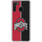 Ohio State University OSU Buckeyes Split Galaxy A21 Clear Case