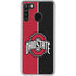 Ohio State University OSU Buckeyes Split Galaxy A21 Clear Case