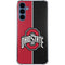 Ohio State University OSU Buckeyes Split Galaxy A35 5G Clear Case