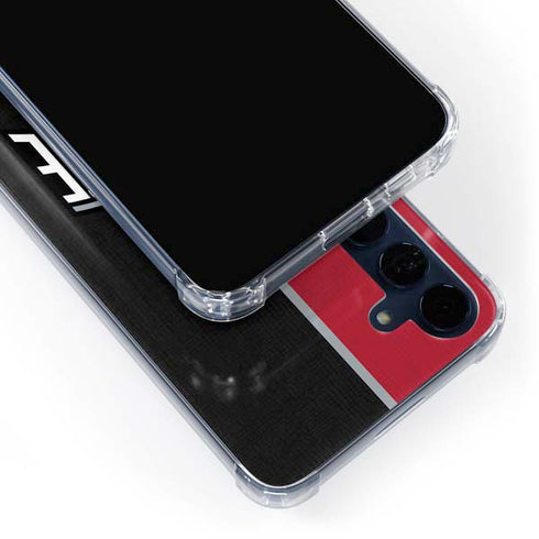 Ohio State University OSU Buckeyes Split Galaxy A35 5G Clear Case