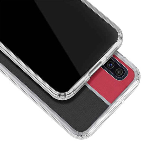 Ohio State University OSU Buckeyes Split Galaxy A50 Clear Case
