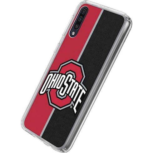 Ohio State University OSU Buckeyes Split Galaxy A50 Clear Case
