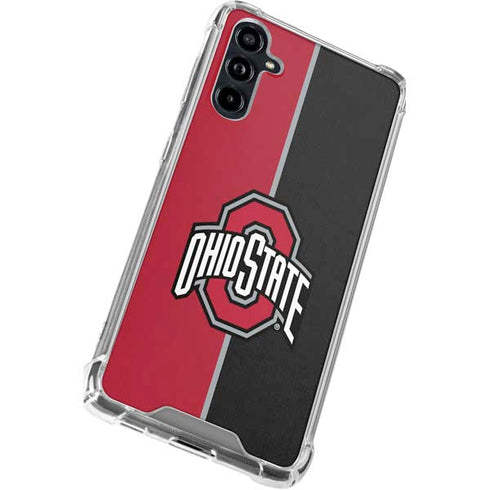 Ohio State University OSU Buckeyes Split Galaxy A54 5G Clear Case