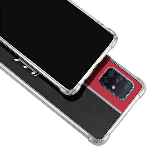 Ohio State University OSU Buckeyes Split Galaxy A71 5G Clear Case