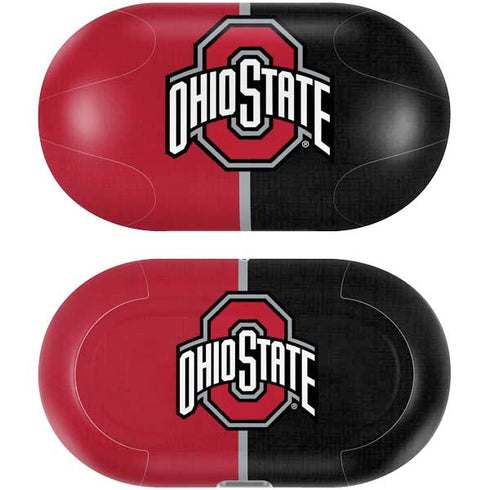 Ohio State University OSU Buckeyes Split Galaxy Buds Plus Skin