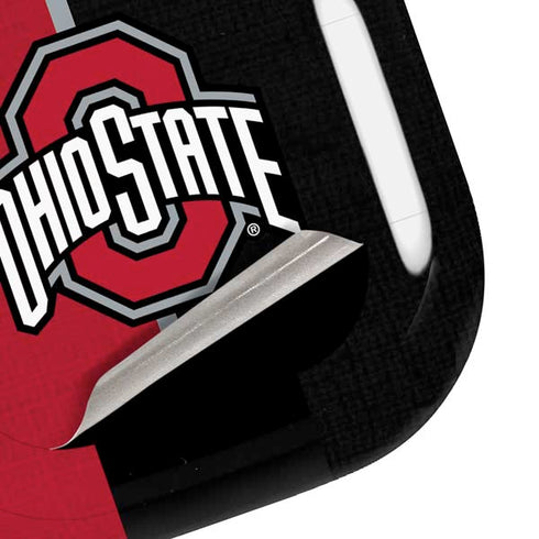 Ohio State University OSU Buckeyes Split Galaxy Buds Pro Skin