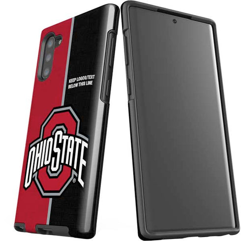 Ohio State University OSU Buckeyes Split Galaxy Note 10 Pro Case