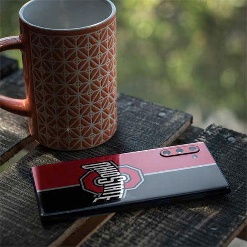 Ohio State University OSU Buckeyes Split Galaxy Note 10 Skin