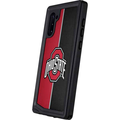 Ohio State University OSU Buckeyes Split Galaxy Note 10 Waterproof Case